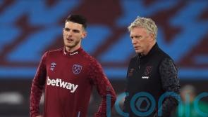 David Moyes: ‘Not a chance’ West Ham will punish Declan Rice for referee rant