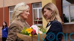 Jill Biden pays surprise visit to Ukraine and meets president’s wife