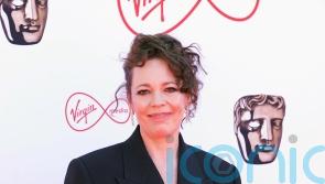 Olivia Colman ‘delighted’ her husband is nervously awaiting Bafta results