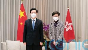 Hong Kong leader says Chinese patriots now firmly in charge