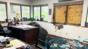 Fire at Wisconsin anti-abortion office investigated as arson