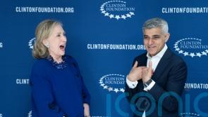Sadiq Khan meets Hillary Clinton and New York Mayor during US trip