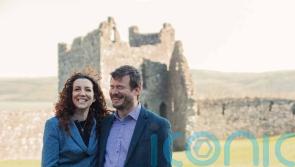 Businesswoman who mucked out cows on the family farm as a child is queen of the local castle as she has bought it and become a TV star