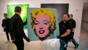 Andy Warhol’s Shot Sage Blue Marilyn sells for £158 million at auction