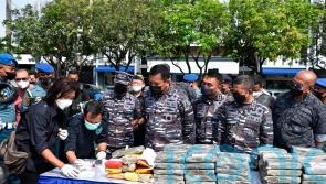 Indonesian sailors find £66m of cocaine floating at sea