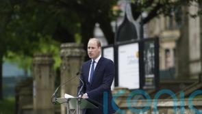 William gives personal tribute to Manchester bombing bereaved as memorial opens
