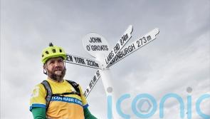 Personal trainer sets world scooter record in memory of his late wife