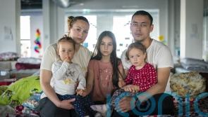 Ukrainian refugee: Family’s future unknown but we hope for something better