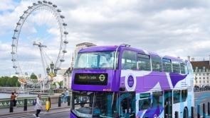London buses given purple makeover ahead of Platinum Jubilee