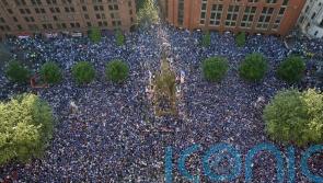 Rangers fan zone set up in Seville but no Europa League final screening at Ibrox
