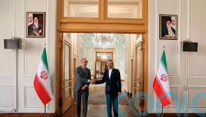 Top EU diplomat hopeful for deal at Iran nuclear talks