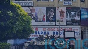 Protesters demand arrest of former Sri Lankan PM over attack