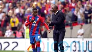 Patrick Vieira challenges Wilfried Zaha to reach 20-goal mark next season