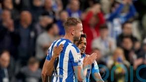 Late Jordan Rhodes goal in semi-final second leg sends Huddersfield to Wembley
