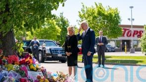 Joe Biden visits Buffalo to pay respects to victims of racist massacre