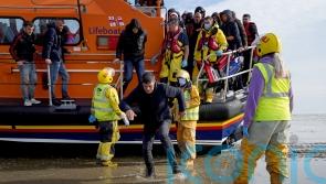 Patel backs Rwanda plan as more than 900 migrants cross Channel in four days