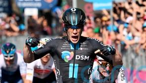 Alberto Dainese secures first home victory of Giro d’Italia on stage 11