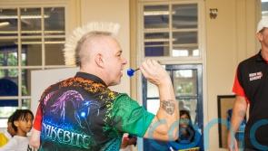 Peter Wright goes back to school to reveal how darts helped his numeracy skills
