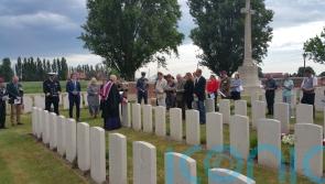 First World War soldiers’ graves rededicated more than 100 years after deaths