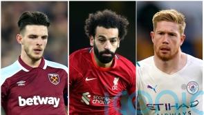 Premier League team of the season: Salah, De Bruyne and Rice make best XI