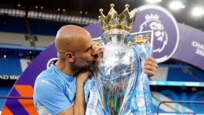 Pep Guardiola hails Man City achievement and credits title rivals Liverpool