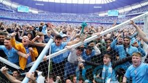 Two fans charged following Etihad pitch invasion after Man City title win