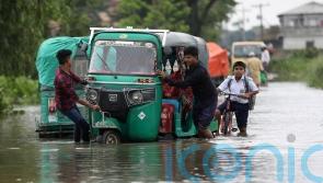 Deluges of rain flood parts of India and Bangladesh