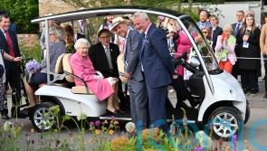 Queen tours Chelsea Flower Show from comfort of electric buggy