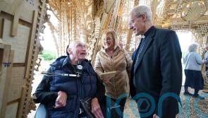 Archbishop of Canterbury ‘awed’ by wooden tribute to pandemic victims