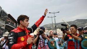 Charles Leclerc delights home crowd with pole position for Monaco Grand Prix