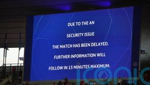Champions League final delayed for ‘security reasons’