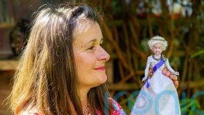 Quirky portrait artist mark’s the Queen’s Platinum Jubilee by creating a “wrinkles and all” doll of Her Majesty using a remodelled Barbie