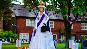 Knitters create life-size woollen Queen ahead of Jubilee celebrations