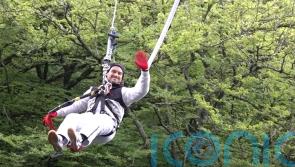 Flying Frenchman smashes bungee jump record off Scottish bridge