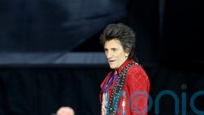 Ronnie Wood celebrates 75th birthday at opening of The Rolling Stones’ new tour