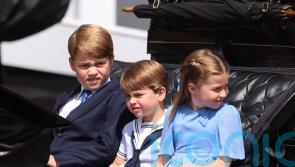 Jubilee celebrations begin as George, Charlotte and Louis join procession