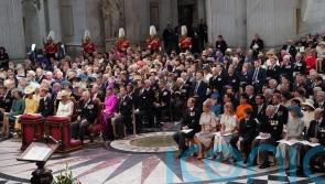 Celebratory mood as royal family comes together to honour Queen