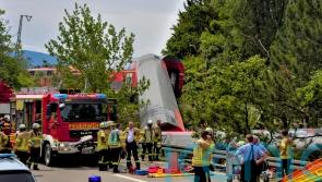 At least four killed as train derails in southern German Alps
