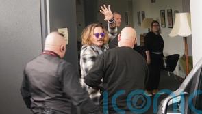 Johnny Depp mobbed by fans in Glasgow following a week of UK tour dates