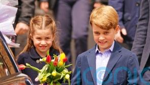 George and Charlotte in surprise visit to Cardiff for Jubilee day trip