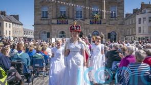 Children celebrate Platinum Jubilee with re-enactment of Queen’s coronation