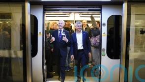 Hundreds gather to be among first passengers on new Elizabeth Tube Line