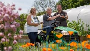 Lottery winners donate ride-on mower to ‘incredible’ veterans’ charity