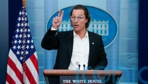 Matthew McConaughey calls for gun control action at White House