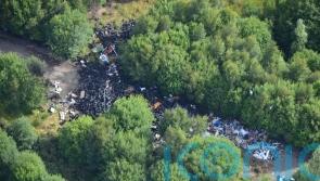 Fly-tipper who dumped 51 tonnes of tyres jailed