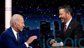 President Joe Biden discusses gun violence on Jimmy Kimmel Live!