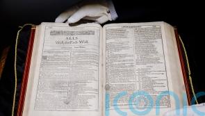 Copy of Shakespeare’s First Folio worth up to £2 million to go up for auction