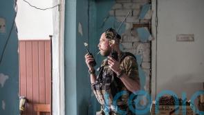 Civilians flee fierce fighting in eastern Ukraine