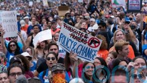 Thousands take to US streets demanding action on gun laws