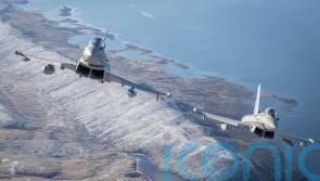 What is the British military presence in the Falkland Islands?